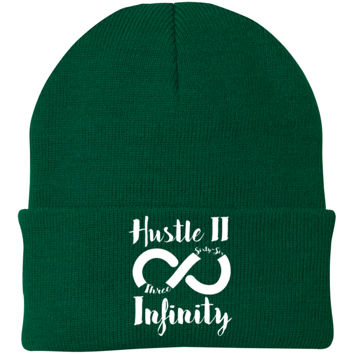 Hustle II Infinity Knit Cap