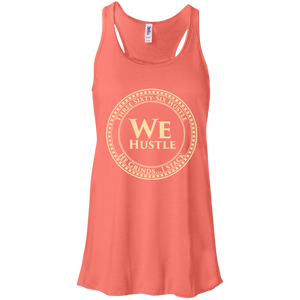 We Hustle Bella + Canvas Flowy Racerback Tank