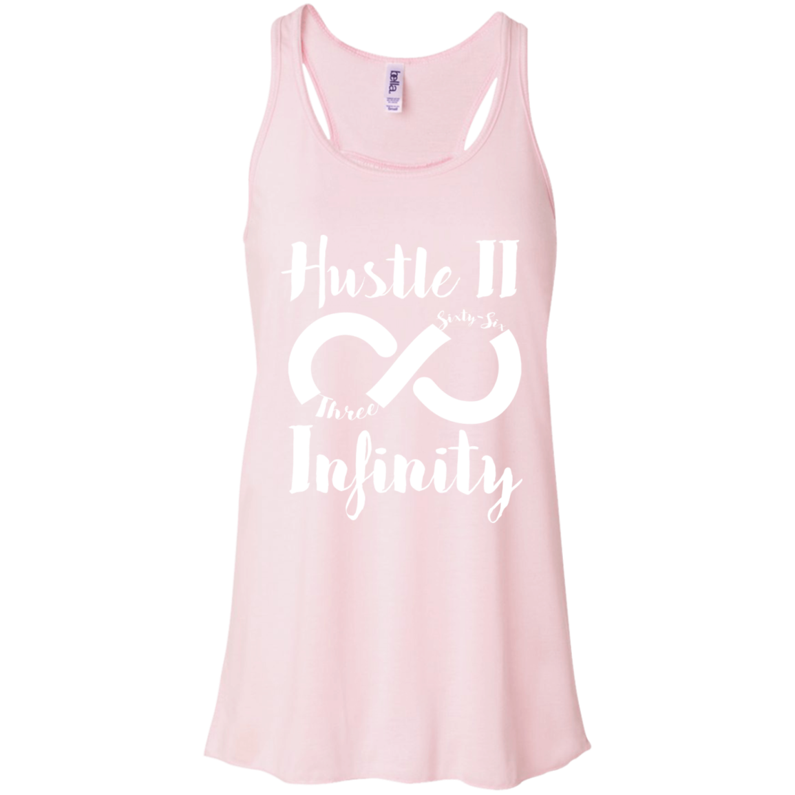 Hustle II Infinity Bella + Canvas Flowy Racerback Tank
