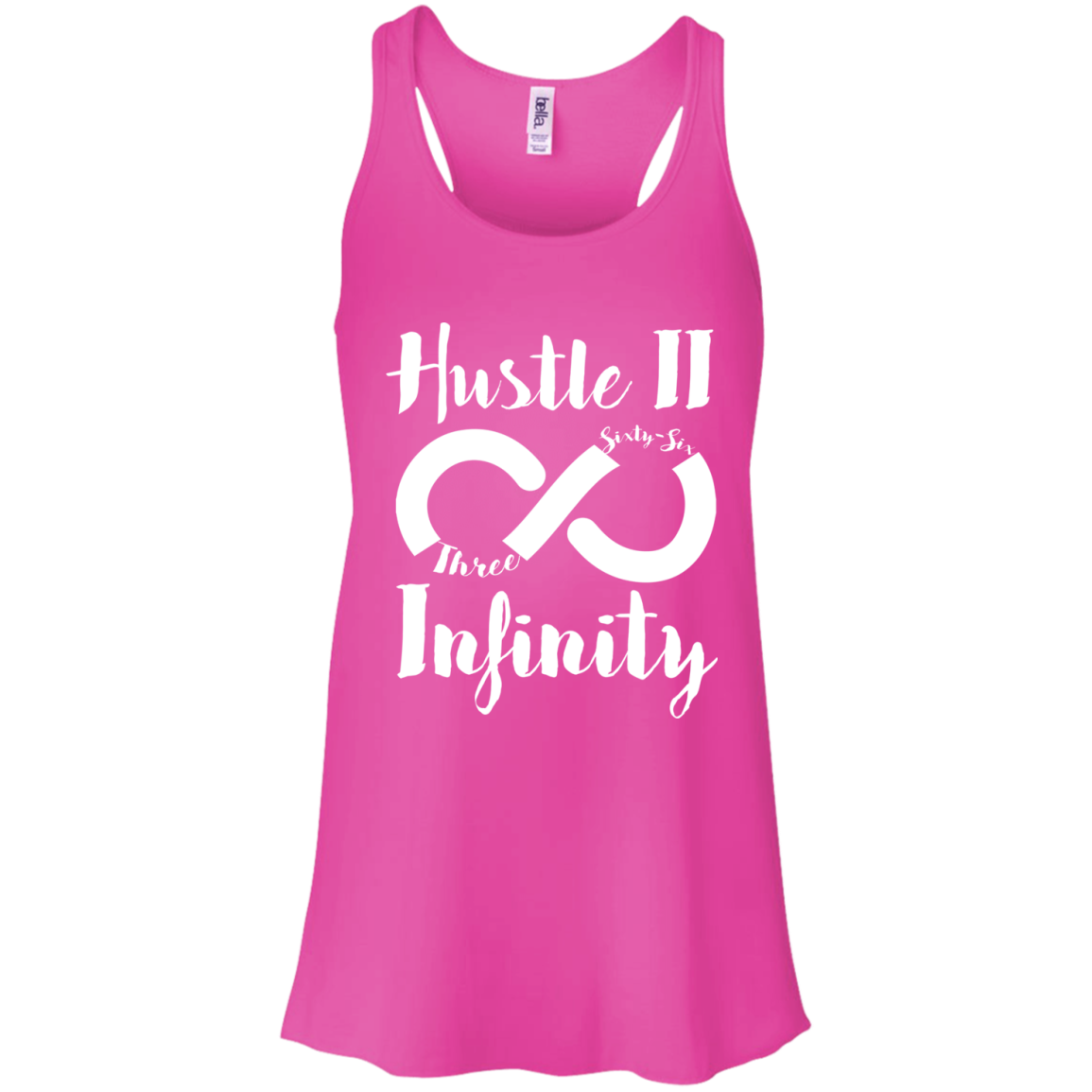Hustle II Infinity Bella + Canvas Flowy Racerback Tank