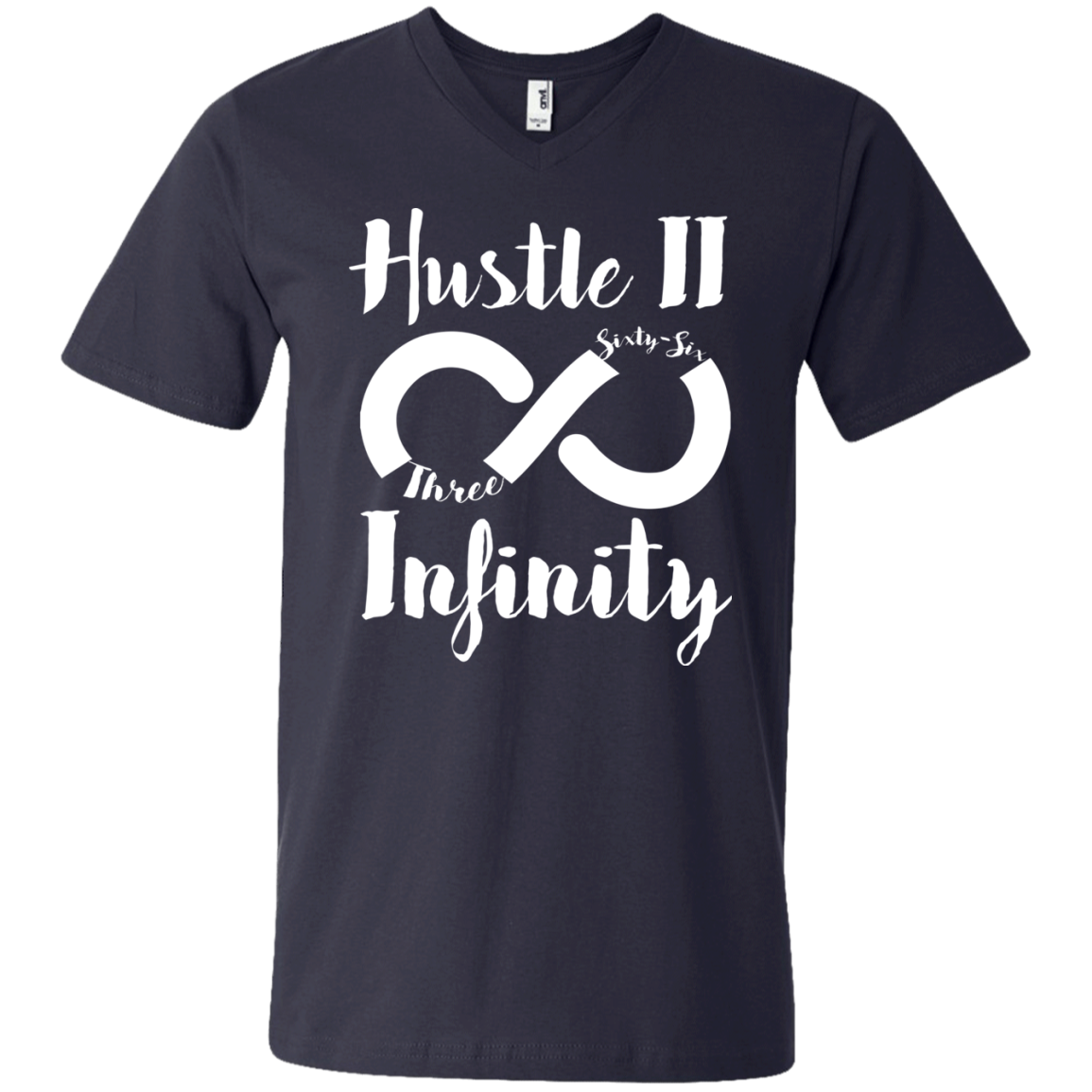 Hustle II Infinity V-Neck