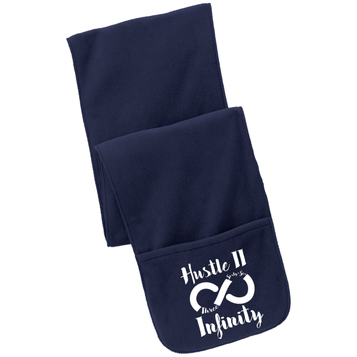 Hustle II Infinity Fleece Scarf with Pockets