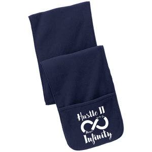 Hustle II Infinity Fleece Scarf with Pockets