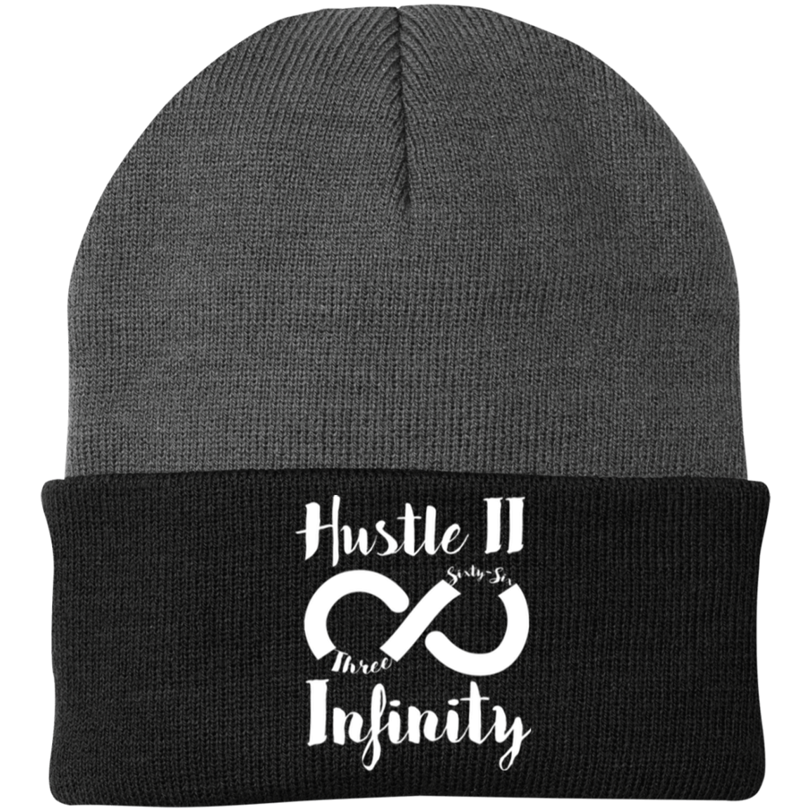 Hustle II Infinity Knit Cap