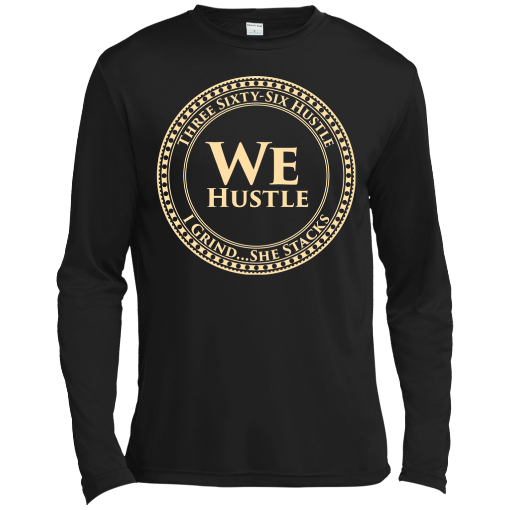 WE HUSTLESpor-Tek LS Moisture Absorbing T-Shirt