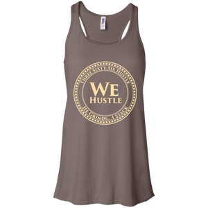 We Hustle Bella + Canvas Flowy Racerback Tank