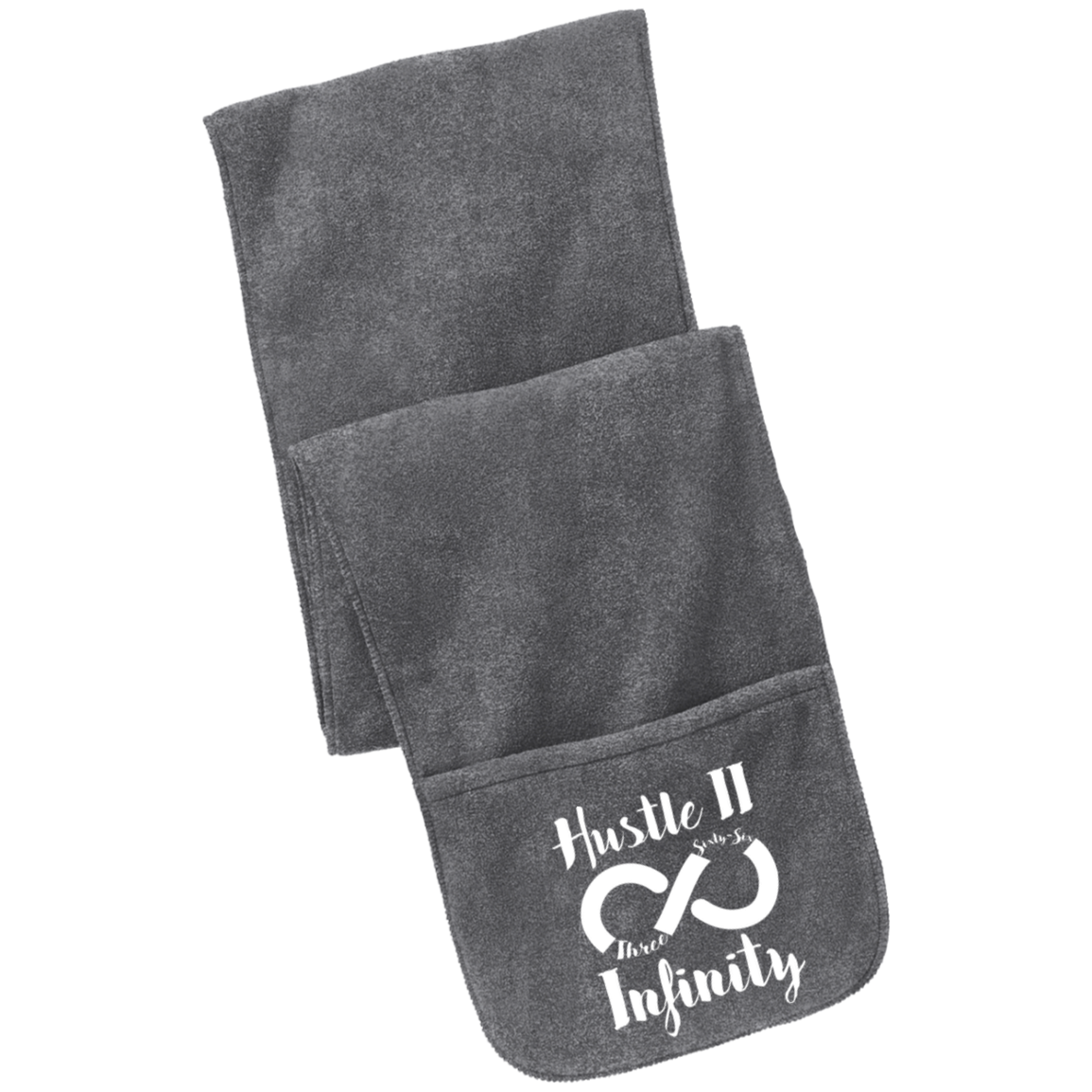 Hustle II Infinity Fleece Scarf with Pockets