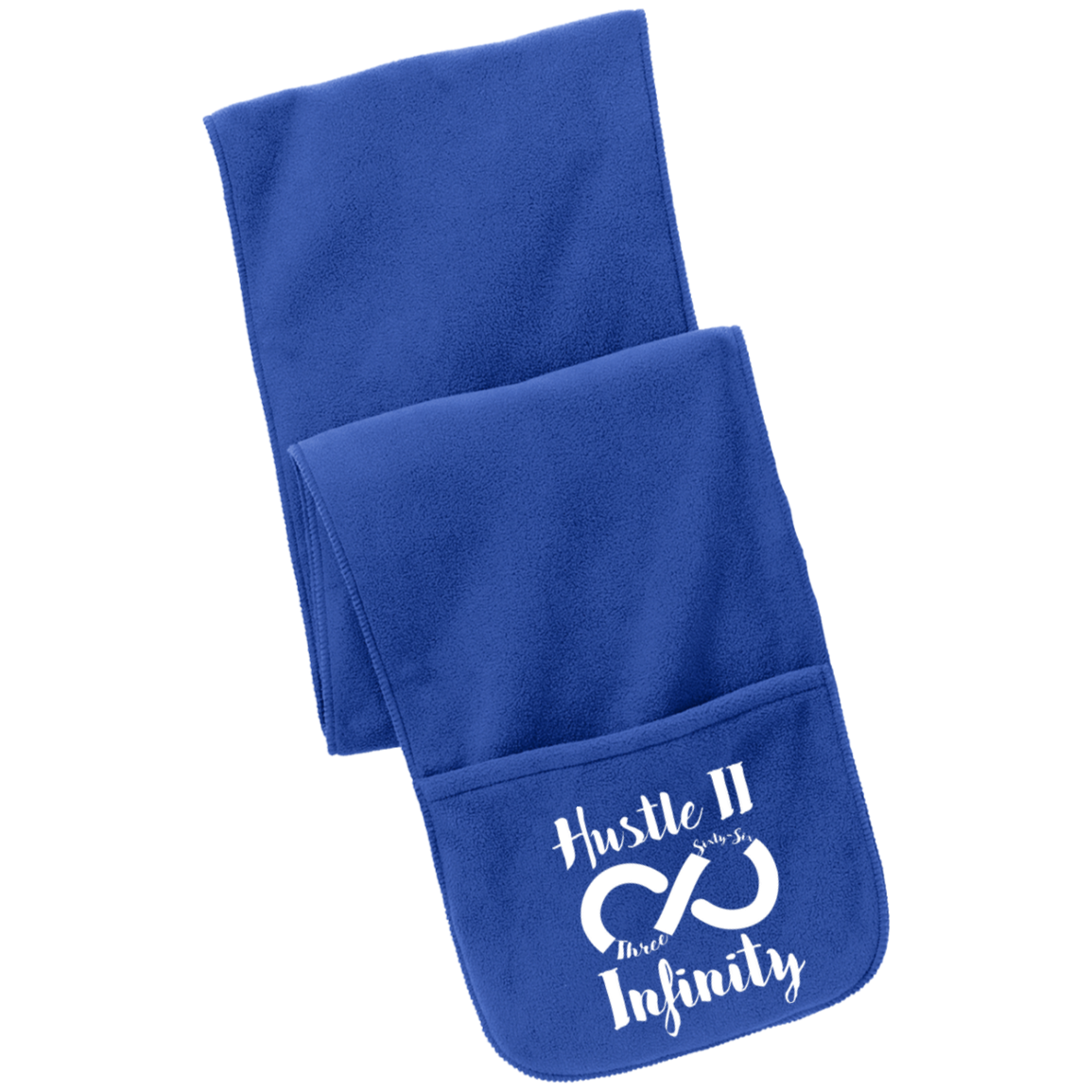 Hustle II Infinity Fleece Scarf with Pockets