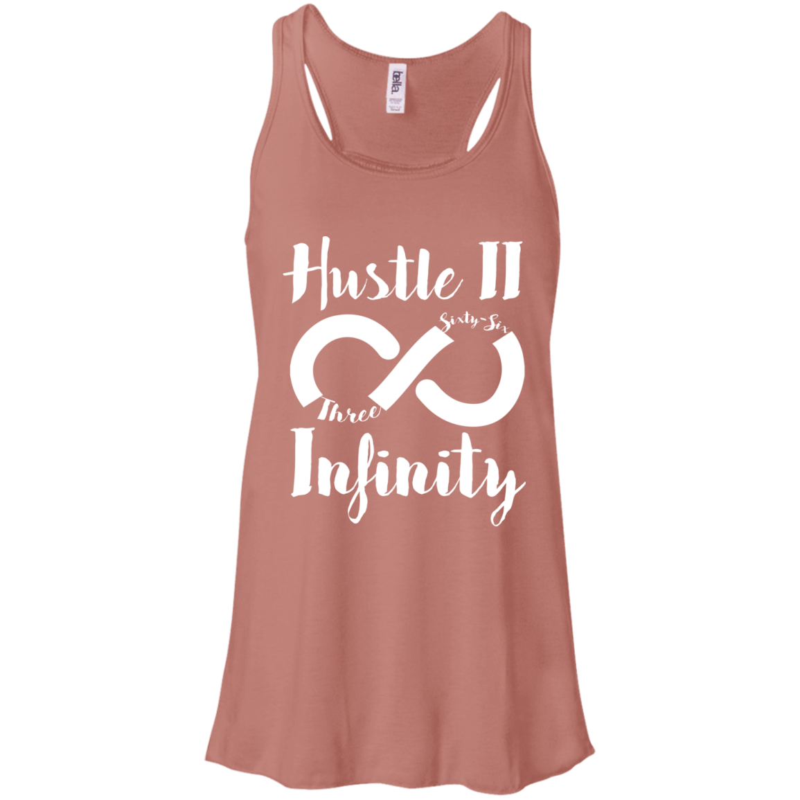 Hustle II Infinity Bella + Canvas Flowy Racerback Tank
