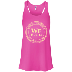 We Hustle Bella + Canvas Flowy Racerback Tank