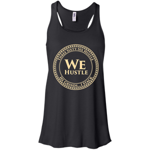 We Hustle Bella + Canvas Flowy Racerback Tank