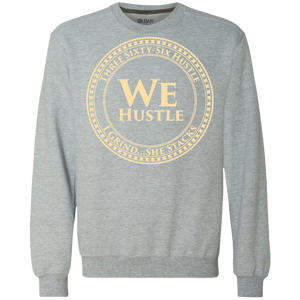 I Grind Gildan Heavyweight Crewneck Sweatshirt 9 oz.