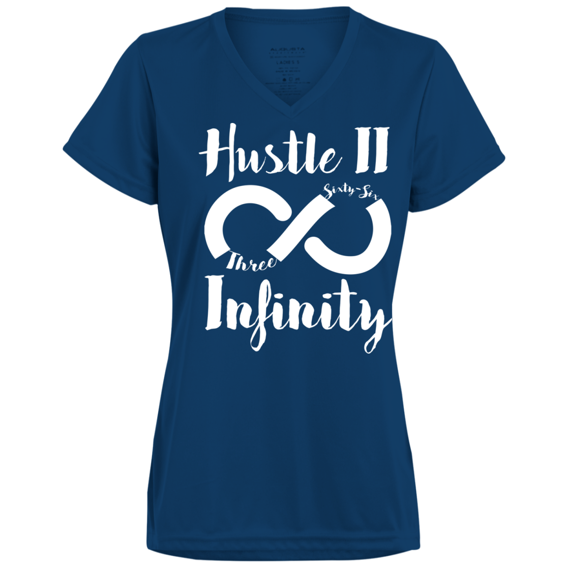 Hustle II Infinity Augusta Ladies' Wicking T-Shirt