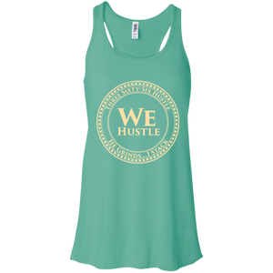 We Hustle Bella + Canvas Flowy Racerback Tank