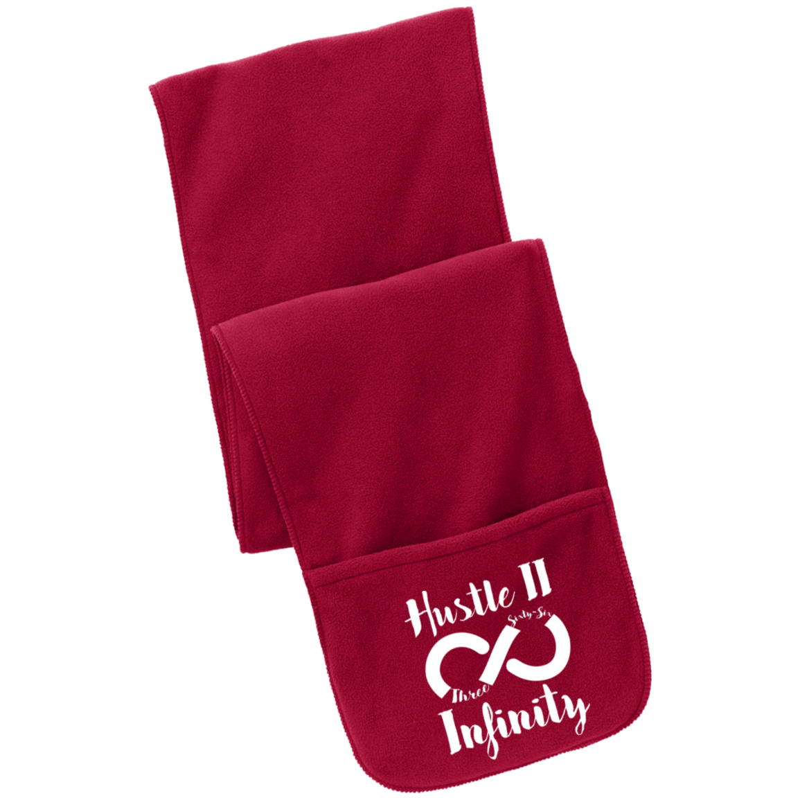 Hustle II Infinity Fleece Scarf with Pockets