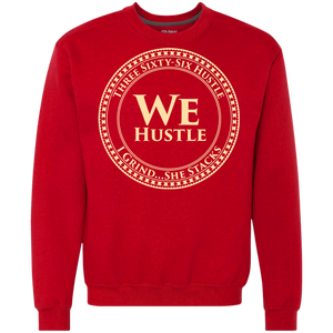 I Grind Gildan Heavyweight Crewneck Sweatshirt 9 oz.