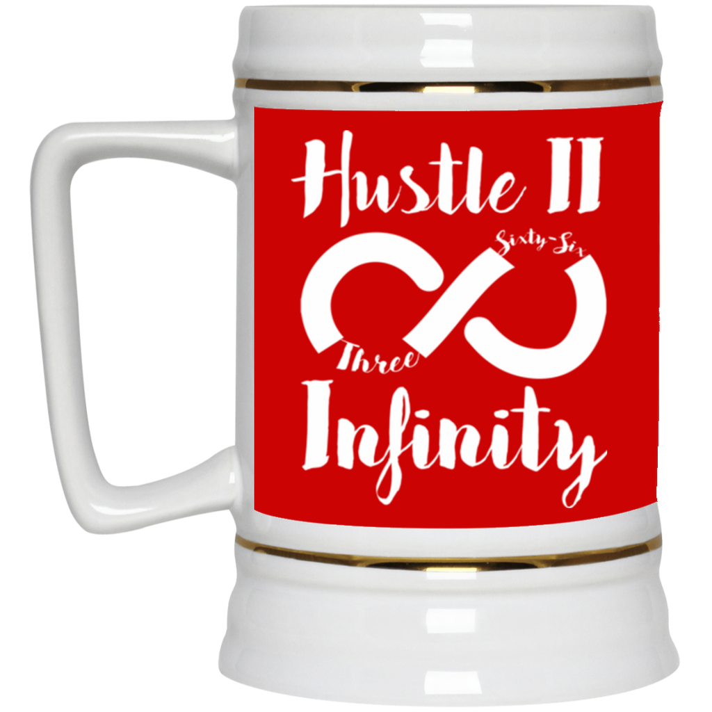 Hustle II Infinity Beer Stein 22oz.