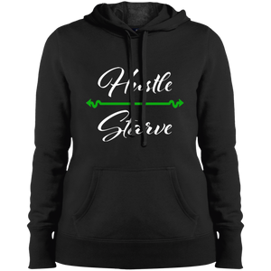 Ladies' Hustle Over Starve Pullover Hooded Sweatshirt