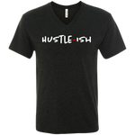 Hustle-Ish  Men's Triblend V-Neck T-Shirt