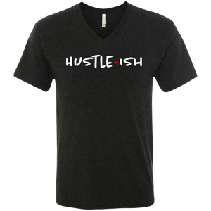 Hustle-Ish  Men's Triblend V-Neck T-Shirt