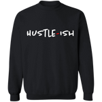 Hustle-Ish Crewneck Pullover Sweatshirt  8 oz.