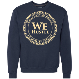 I Grind Gildan Heavyweight Crewneck Sweatshirt 9 oz.