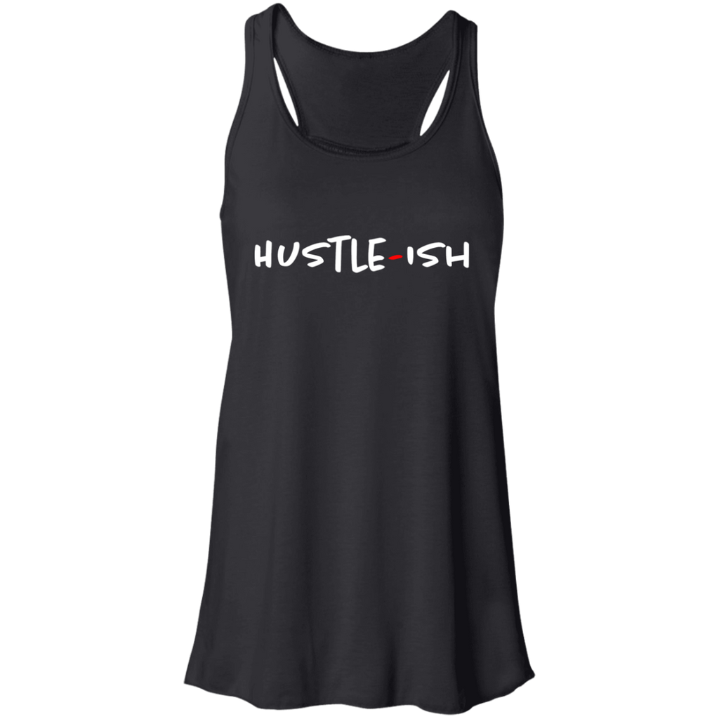 Hustle-ish Flowy Racerback Tank