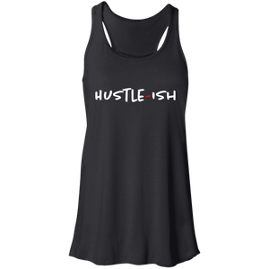 Hustle-ish Flowy Racerback Tank