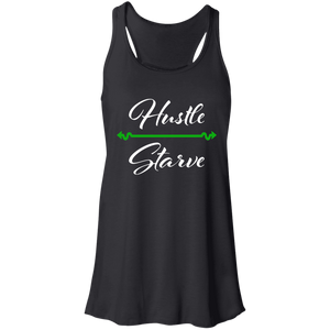 Hustle over Starve Flowy Racerback Tank