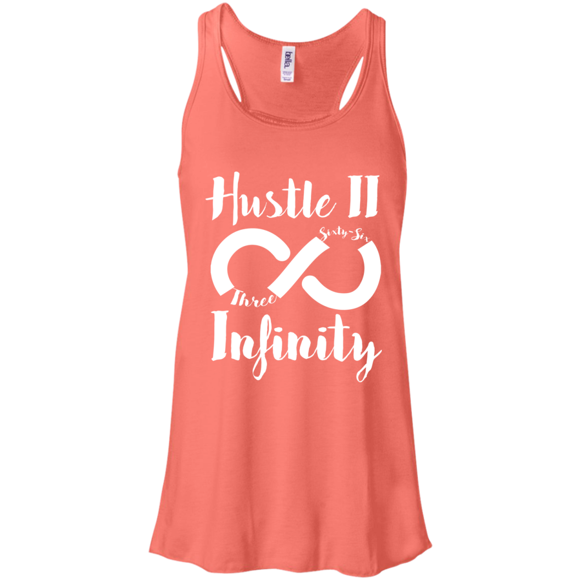 Hustle II Infinity Bella + Canvas Flowy Racerback Tank