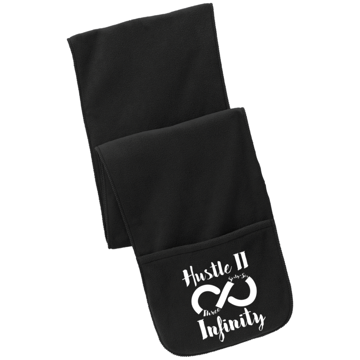 Hustle II Infinity Fleece Scarf with Pockets