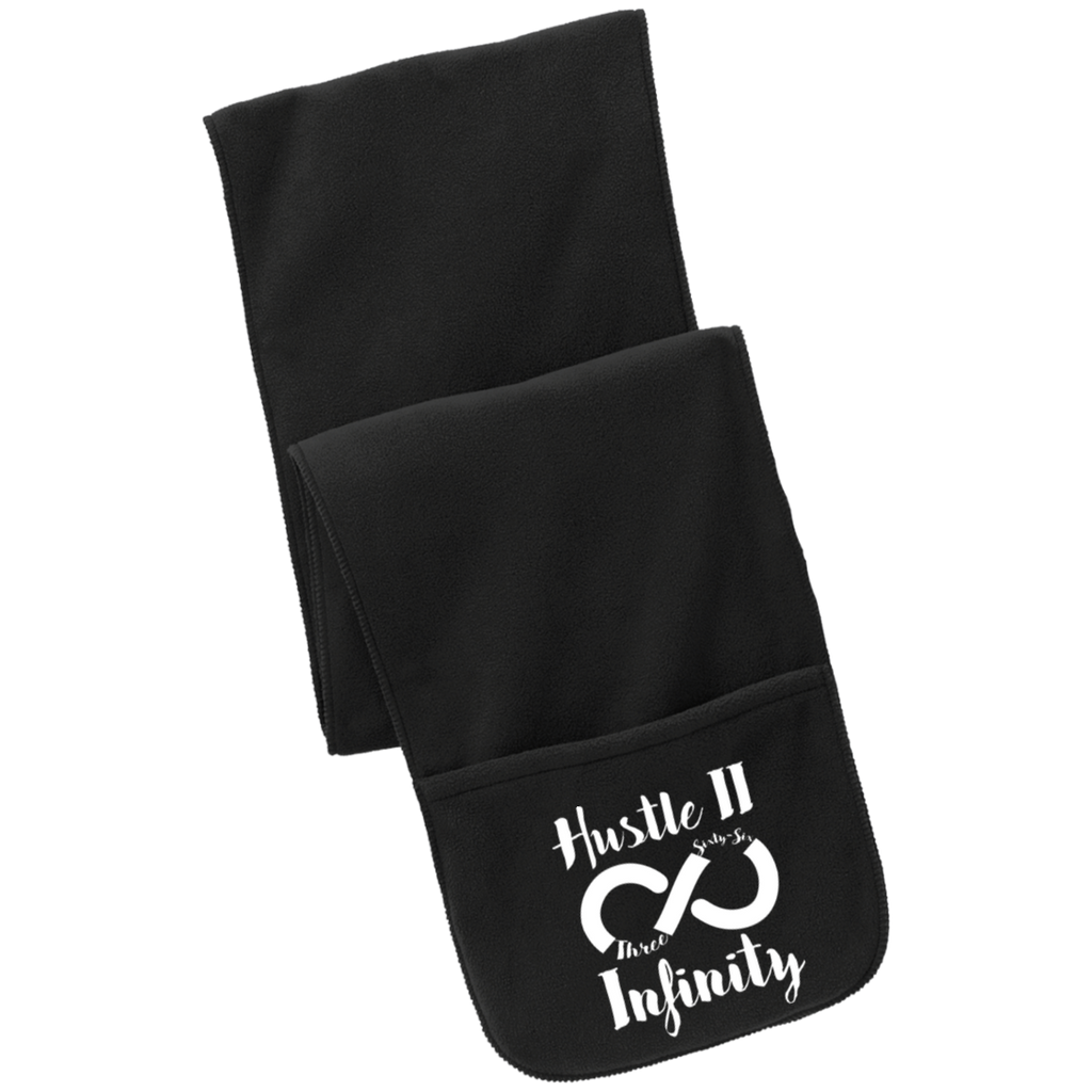 Hustle II Infinity Fleece Scarf with Pockets