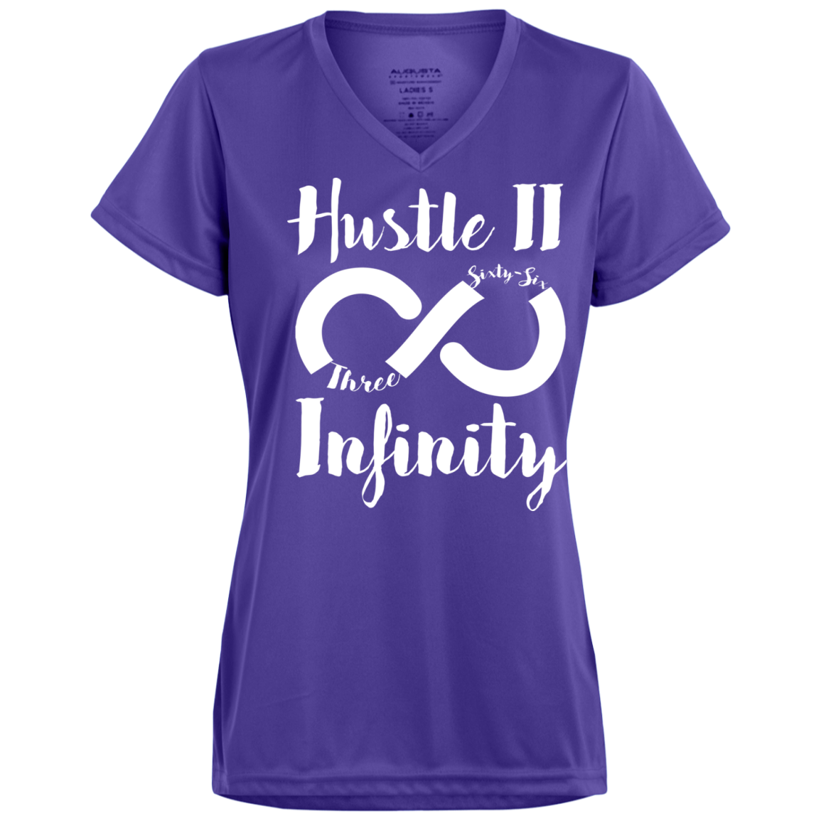 Hustle II Infinity Augusta Ladies' Wicking T-Shirt