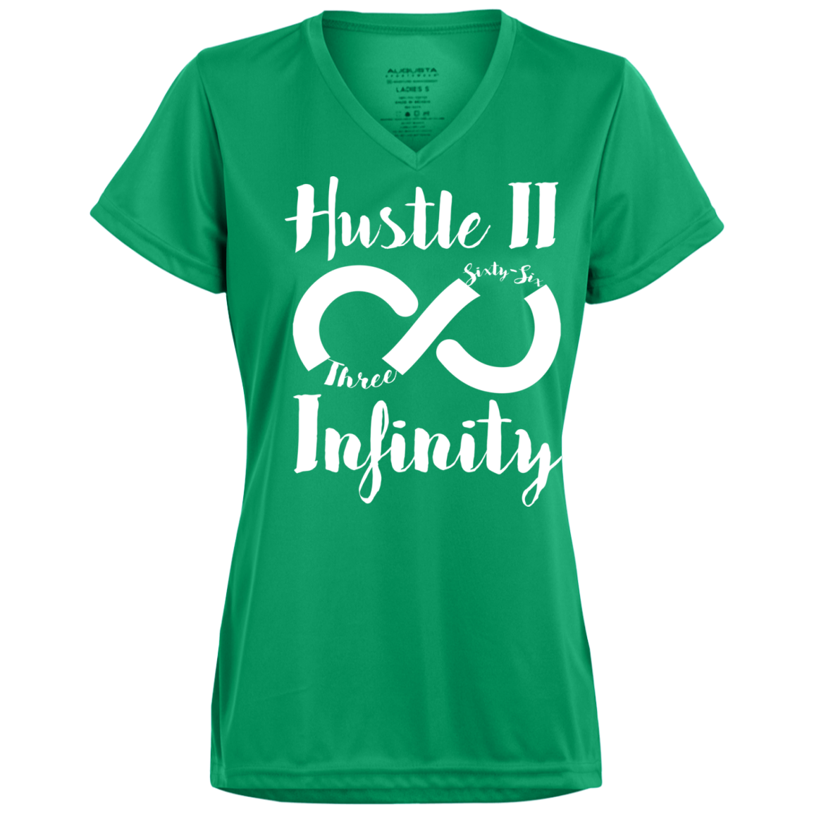 Hustle II Infinity Augusta Ladies' Wicking T-Shirt
