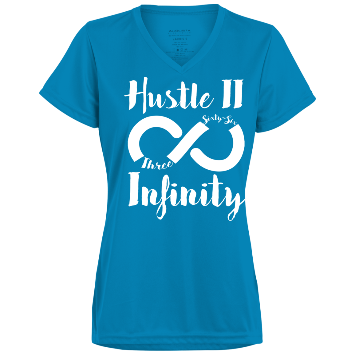 Hustle II Infinity Augusta Ladies' Wicking T-Shirt