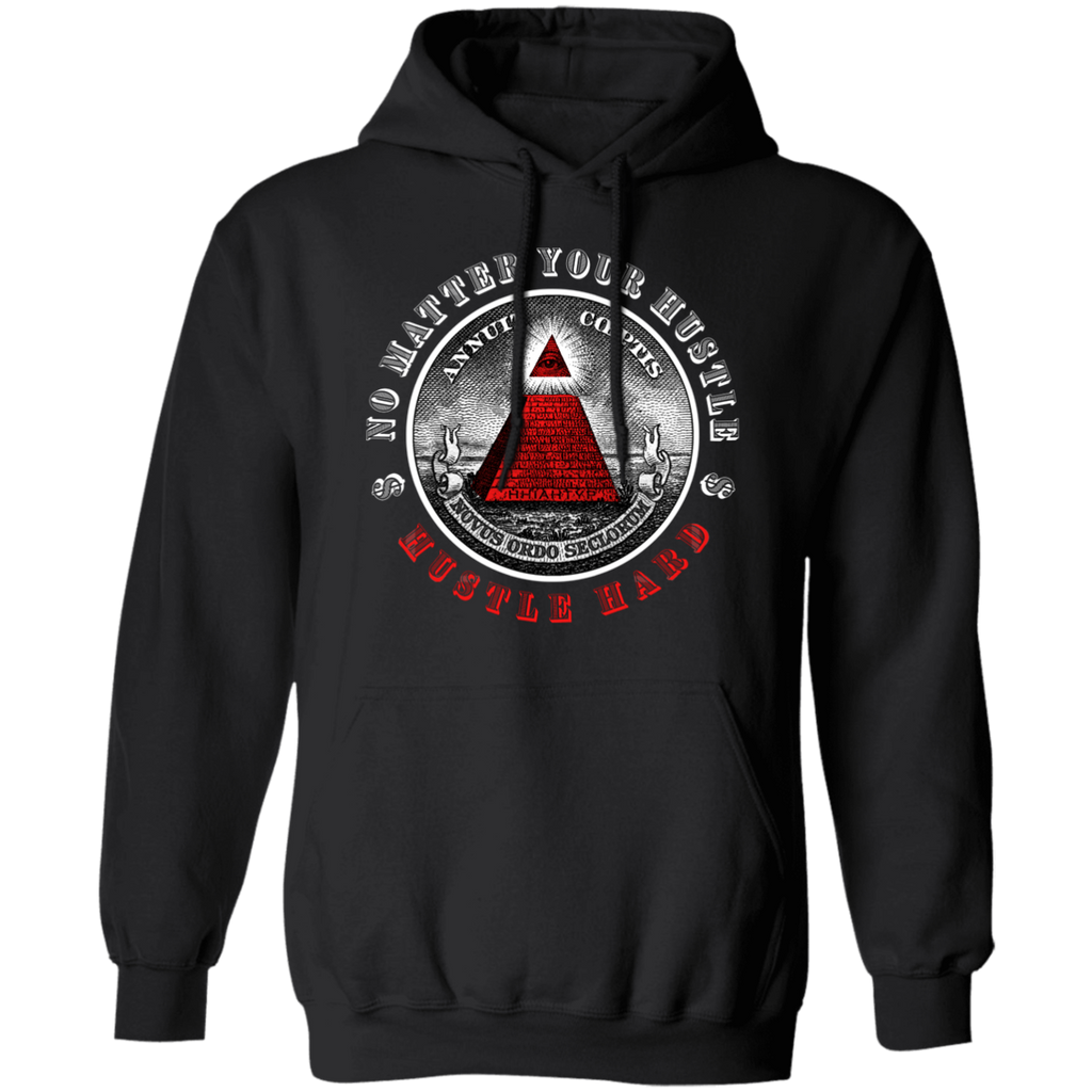 Hustle Hard Pullover Hoodie 8 oz.